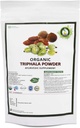 RV Essential Organic Triphala Powder 100gm / 3.53oz / 0.22lb- Made from Haritaki, Vibhitaki and Amla 1: 1: 1 Triphala Churna Powder USDA Organic Certified Ayurvedic Herbal Supplement in Zip Lock Pouch