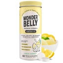 Wonderbell Antacid, Effective Heartburn and Instant Acid Indigestion Relief, Extra síla žvýkací tablety, 1000 mg uhličitanu vápenatého, No Talc or Bary, Lemon Sorbet, 60 Počet