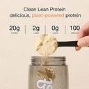 Nuzest - Pea Protein Powder - Clean Lean Protein, Premium Vegan Plant Based Protein Powder, Dairy Free, Gluten Free, GMO Free, Protein Shake, Rich Chocolate, 100 Servings, 5,5 lb
