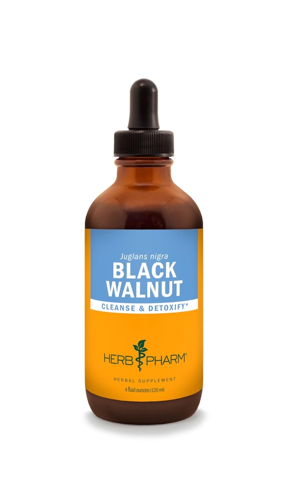 Herb Pharm Black Walnut Liquid Extract pro čištění a detoxikaci - 4 Ounce