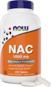 Nyní NAC, 1000 mg, 250 tablet, Vegetariánské a Veganské, Non- GMO
