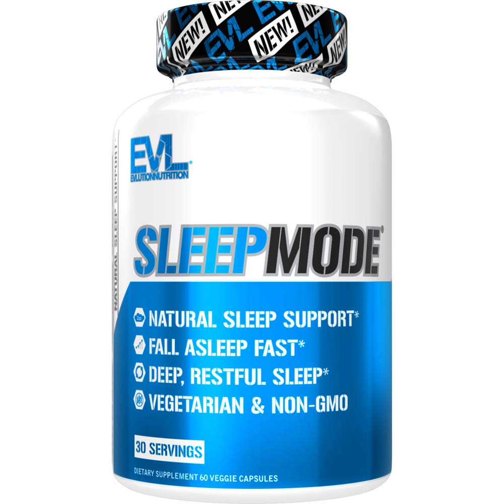 Eluce Nutriční Bylinné komplexy Spánkové doplňky pro dospělé Gentle Sleep Support Dospělí Melatonin pilulky s Valerian L- Triptofan Lemon Balzám a více - Restful klidové kapsle - 30 Servings