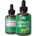 USDA Organic Lung Detox pro kuřáky a nekuřáky s 6 top ingrediencí. Mullein Leaf, Marshmallow Root, Calendula. Plíce čistí pro lepší respirační zdraví. Tekuté kapky doplněk tinktury