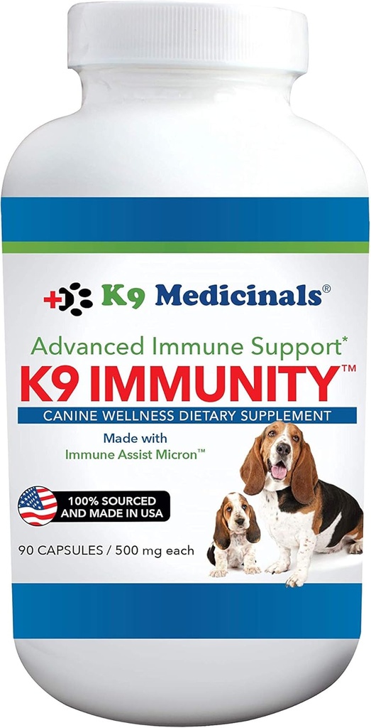 K9Medicinals K9 Imunity Kapsle - 90 Počet, bílá (IMS- CAP- 90)