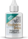 Keto Chow Electrolyte Hydration Drops - Keto Diety & Intermitent Fasting - Imunitní podpora - Gluten & Sugar Free - Sodík, hořčík, draslík & Stopy Minerály - Neochucené - 0.83 fl oz