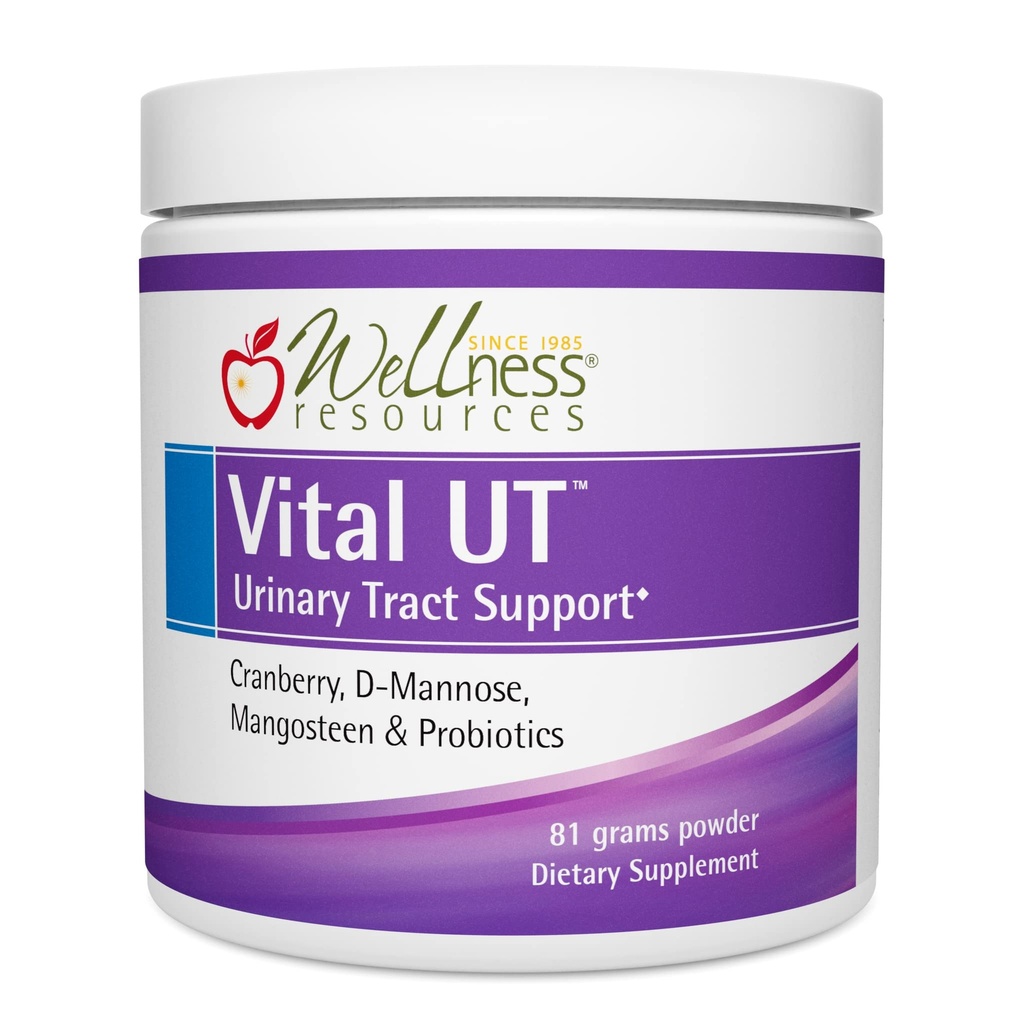 Vital UT prášek s D- Mannose, Cran- Max Cranberry, LactoSpore Probiotic pro močový trakt a močové měchýře zdraví, 36 mg PACs a 1 bilion Spore Probiotics Per Scoop (30 Servings)