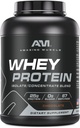 Amazing Muscle 100% Syrovátkový protein Powder * Pokročilý vzorec s syrovátkovým proteinem jako primární složkou spolu s koncentrátem ultrafiltrovaného syrovátkového proteinu (Čokoláda, 5 liber)