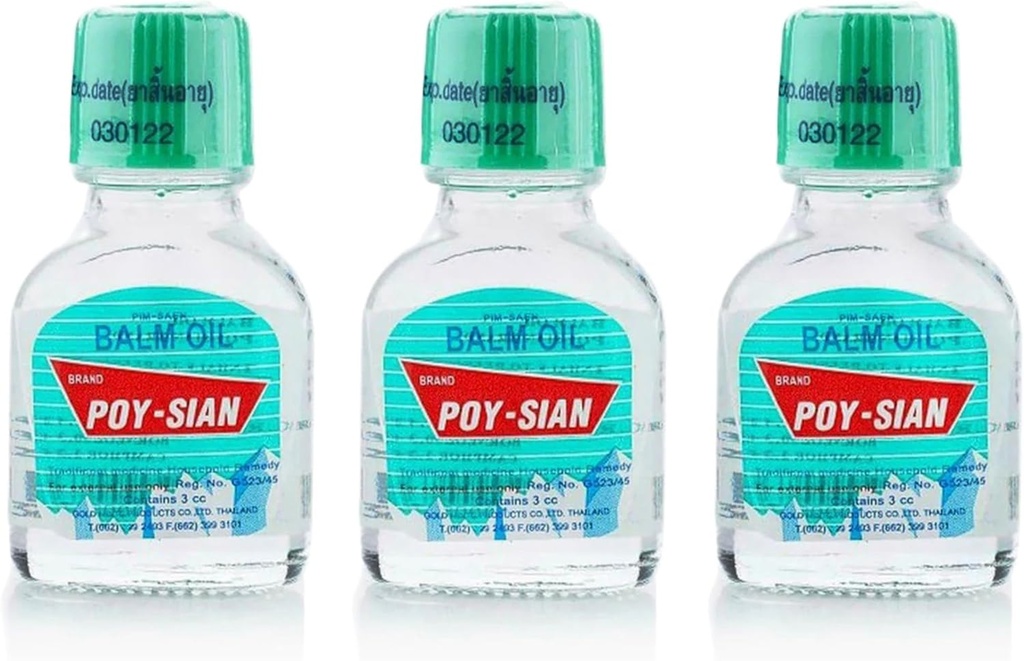 POY- SIAN Thai PIM- Saen Balm Oil 3 ml (balení po 3 ml)