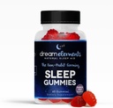 Spánkový doplněk Gummies - Všechny přírodní, Vášeň ovocný příchuť, 60ct