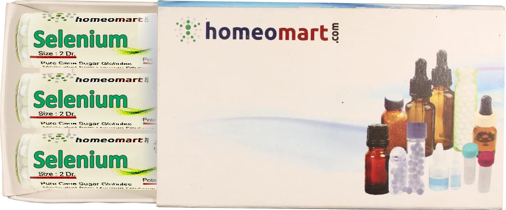 Homeomart.com Selen Homeopatie Pelety (pilulky) v 200C Potency Pack 3