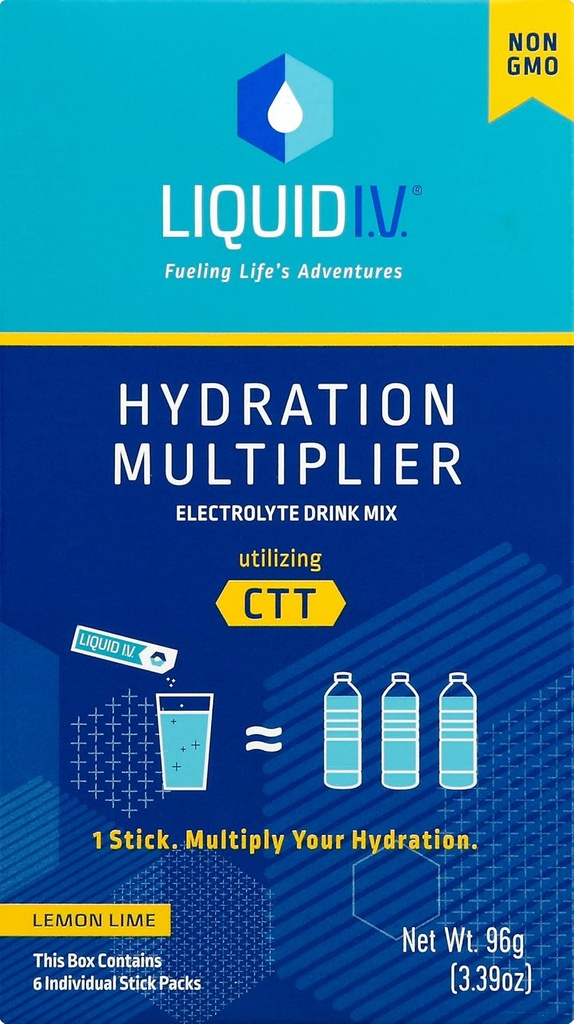 Tekutá nitrožilní hydratace Multiplier Lemon Lime