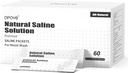 Pove Pre- Mixed Saline Packets pro Nasal Wash zavlažovací systémy, přírodní, a PH Vyvážený pro Sinus Relief, 60 Balení (Čistič nosu není součástí balení)