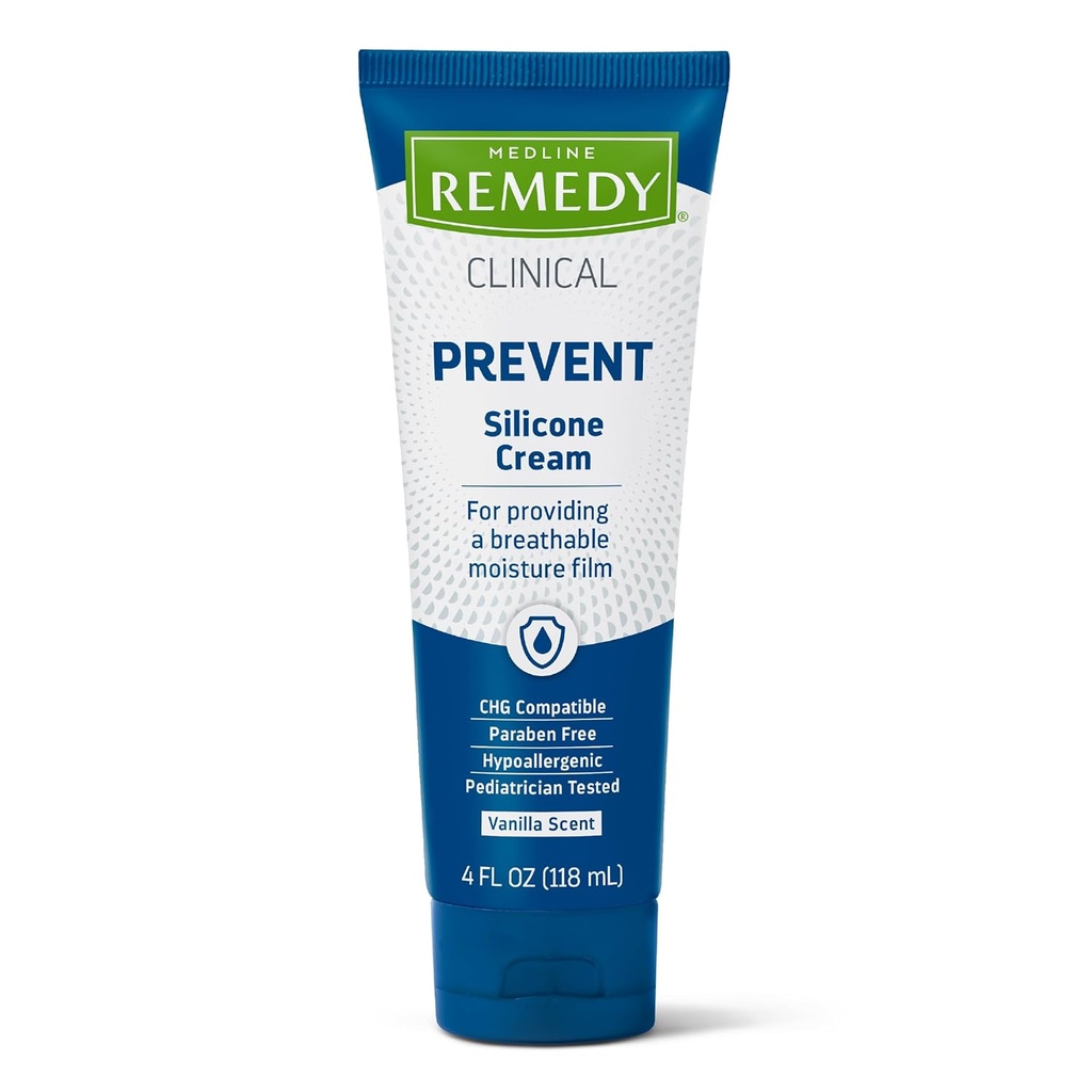 Medline Remedy Clinical Silicone Cream, Vanilla Scénář, 4 oz.