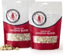 Dairyland American Ginseng Slices - 16 oz Pack Wisconsin Ginseng Slices - Certified Something Special from Wisconsin - Non-GMO, Gluten Free Sliced Root - Bylinný dodatek v polévce, Čaji, Congee