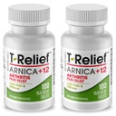 T- Relief Extra Strength Artritida Arnica + 12 Pain Relieving Natural Medicines Pomoci snížit bolestivost Stiffness Aches & Pain in Joints Přirozeně - 100 tablet (2 balení)