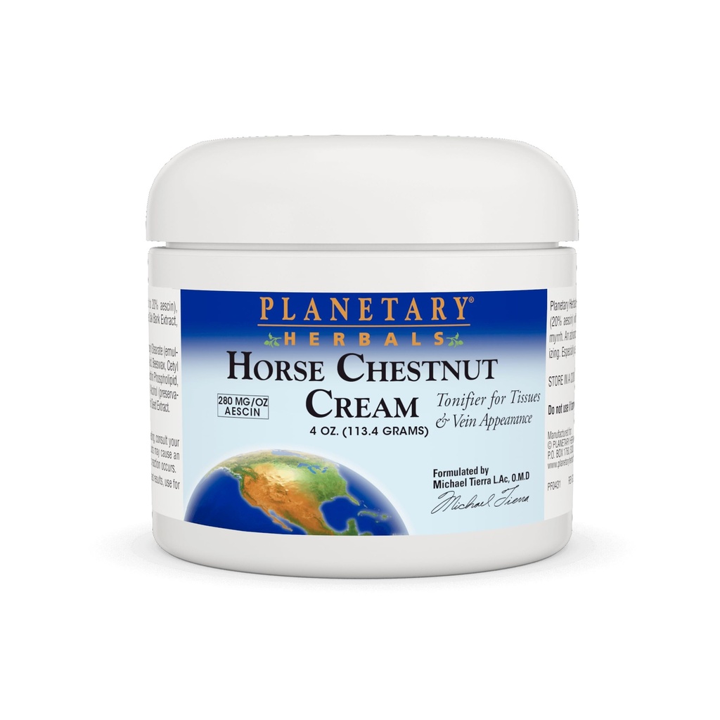 Planetární Herbals Horse Chestnut Cream Tonifier - 4oz