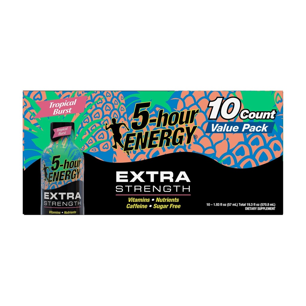 5hodinová energie, Extra síla, Tropická trhlina, 1.93 Fl Oz, 10 hrabě