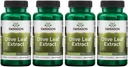 Swanson Olive Leaf Extract tobolky s 20% Oleuropeinem (60 tobolek, 750mg každé) 4 balení