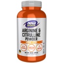 Nyní Potraviny Sportovní výživa, Arginin & Citrulline Powder, 1: 1 Poměr, aminokyselina, 12- Ounce