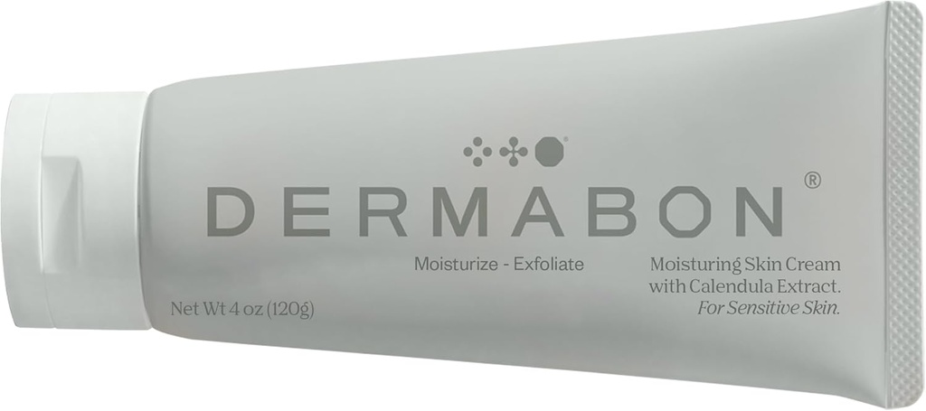 Dermabon Seborrheic Dermatitis Cream, Eczema & Psoriáza Léčba - Calendula Extract, Salicylic Acid, Bee Wax -Soothes, Hydrates & Balances Skin Tone - Moisturizing & Skin Relaxing Relief
