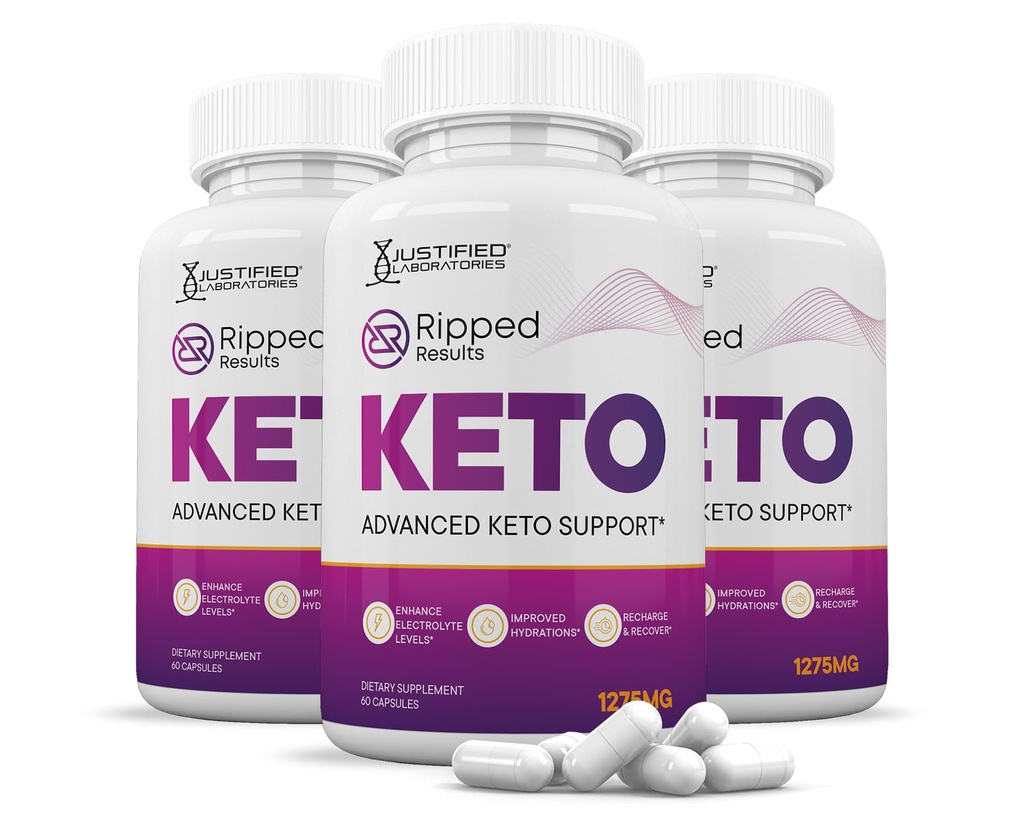 (3 Pack) Ripped Výsledky Keto ACV Pills 1275MG Keto Podpora míchání kapsle Alternativní Keto ACV gumové masti s jablečným moštem Extra Panenský olivový olej Powder Green Tea Leaf 180 Kapsle