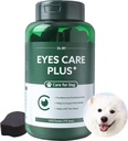 Dr.by Eyes Care Plus Dog Tear Sain Doplněk Oční kapky pro psy Oční Zdraví Podpora s Mlékem Thistle Lutein Beta Carotene - 100 Měkké žvýkání
