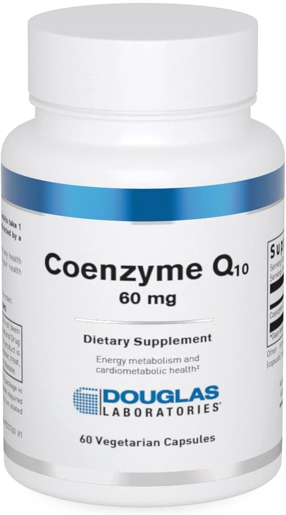 Douglas Laboratories Coenzym Q- 10 60mg PHARMAD124; Antioxidant and Energy Support PHARMAD124; 60 Kapsle