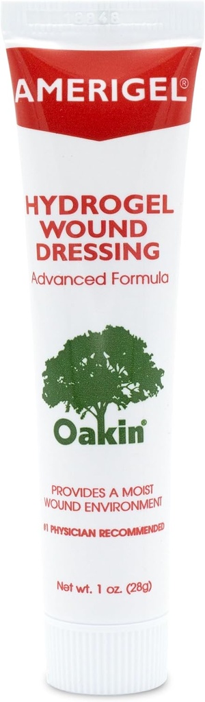 AMERIGEL Hydrogel Round Dressing (1 oz.) - Poskytuje moisture- bohaté prostředí pro léčení suchých ran