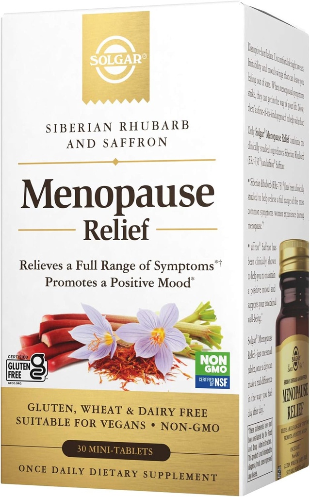 Solgar Menopauza Relief - 30 Tablet