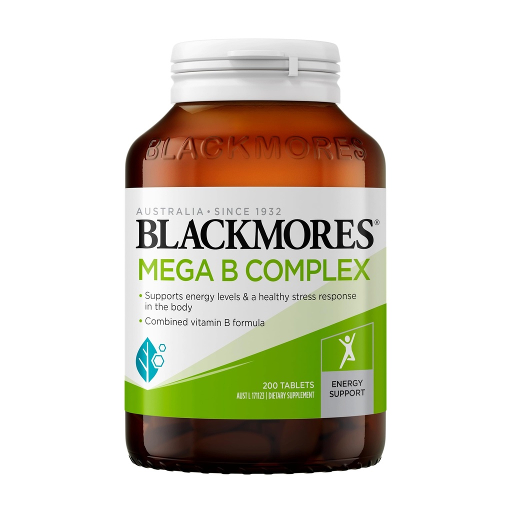 Blackmores Mega B Komplex 200 Tabs