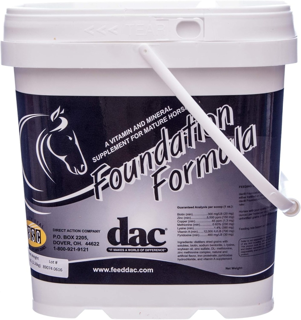 DAC Foundation Formule 5 LB Kopyta a Vlasy Dodatek