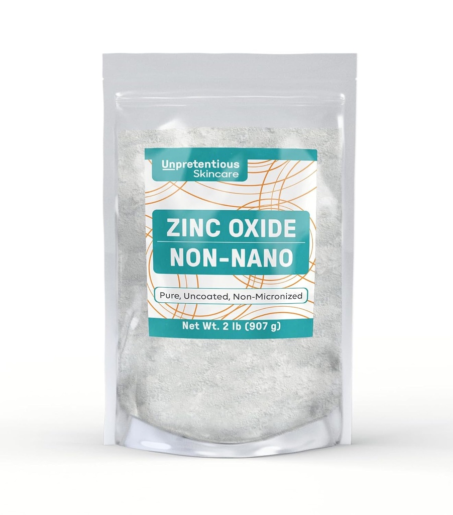 Nenasytný Non- Nano oxid zinečnatý, čistý a nenatíraný, pohodlný resealable Bag for Storage (2 libry)