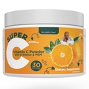Dr. Keithovo vlastní super C- High Dose Powerded Vitamin C 4000mg s D- Ribose, Glycin, MSM- Vysoce Absorbovatelné, Stomach- Friendly, Kolagen Boost, Imunite Support- Unflaused, 200 Grams (30 Servings)