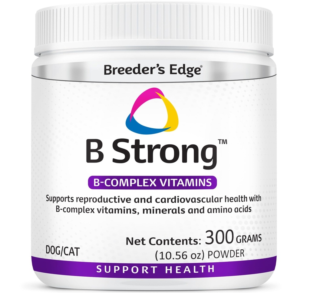 Revival Animal Health Breeder 's Edge B Strong Powder, B- Complex Vitamins- 300 gm