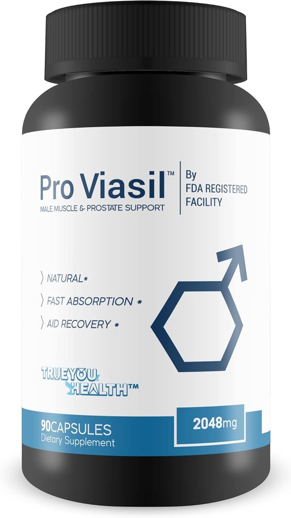 Pro Viasil Podpora prostaty - Podpora zdraví prostaty s přírodním antioxidantem a kurkuma Formule - Pro Viasil pilulky pro muže se zinkem - Podpora zdravé prostatní funkce s vitamínem D & Zelený čaj