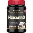 ALLMAX HEXAPRO, Cookies & Cream - 2 libry - 25 gramů proteinu per Serving - 8hodinová trvalá verze - Nulový cukr - 21 Služeb