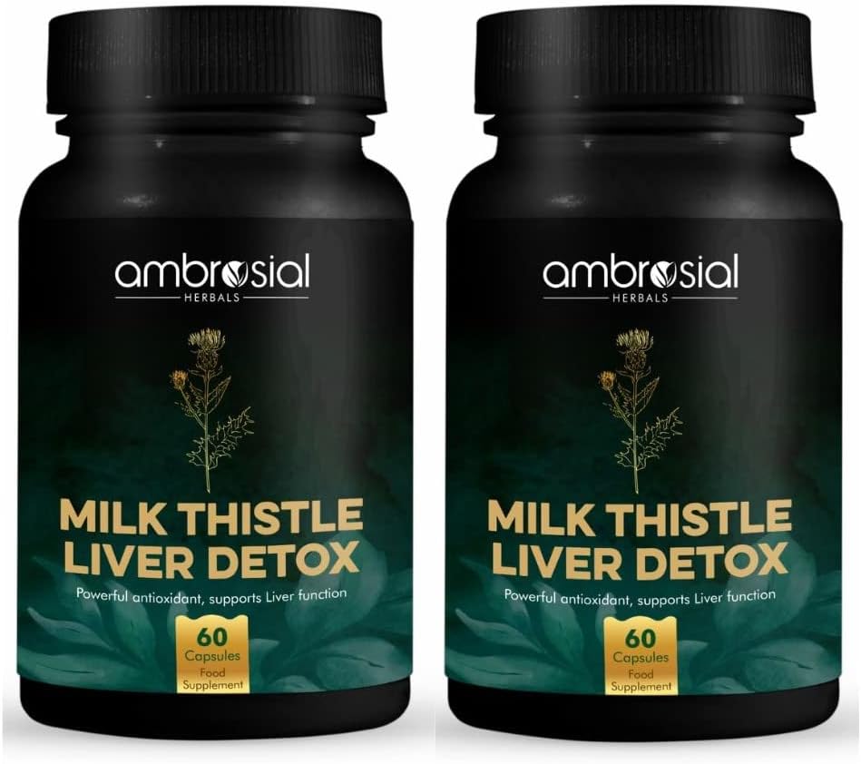 AMBROSIAL Milk Thistle Kapsle - Balení po 2- 120 tobolkách