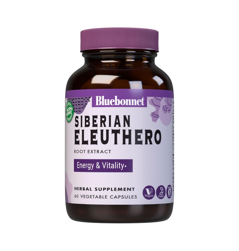 Eleuthero Root (nahrazuje Sibiřský ženšen 500 mg) - 60 - VegCap
