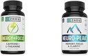Zhou Caffeine 100mg L- Theanine 200mg Nootropní 60 Kapsle a neuro Peak Brain Support DMAE Bacopa 30 Kapsle