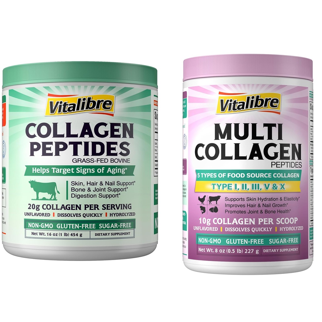 Hovězí kolagen Peptidy Powder 16oz
