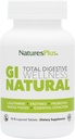 Natures Plus GI Natural Total Digestive Wellness - 90 Bi- Layered Tablety, Balení po 3 - s L-glutaminu, Probiotika, Prebiotika & Enzymy - Gluten Free - 90 Total Servings