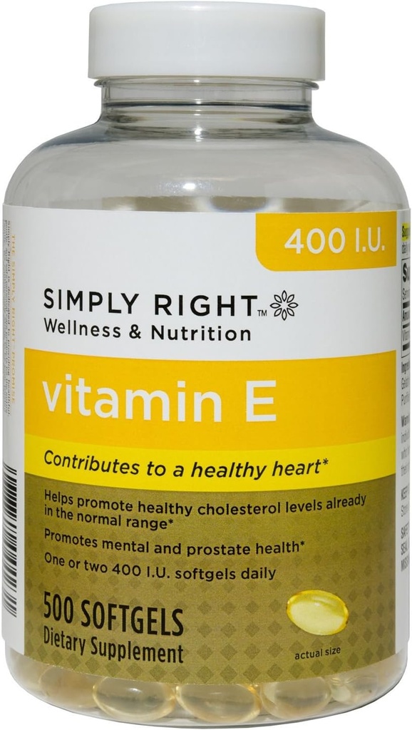 Member 's Mark Vitamin E 400 IU Softgels - 500 ct.