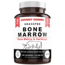 Tráva Fed Bone Marrow dodatek, 3060mg, kůže, ústní zdraví, a společná podpora dodatek, Promotes Whole-Body Wellness, Non GMO celý kostní extrakt, 180 Kapsle