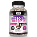 Kaya Naturals Myo & D- Chiro Inositol Plus Podpora žen, Vitamin B8- 30 Kapsle