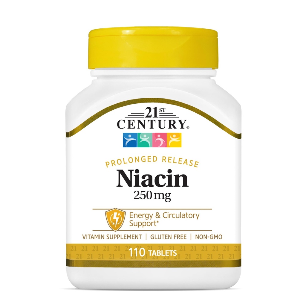 Niacin 250 mg tablety, 110- počet (balení po 2)