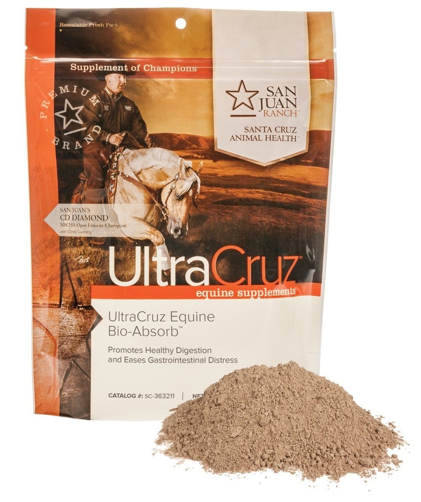 UltraCruz Equine Bio-Absorb dodatek pro koně, 1 LB, prášek (4 denní dodávka)