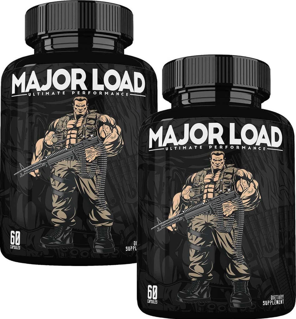 ONL Testosteron Dodatek pro muže - Hlavní zatížení Testosteron Booster s nadržený Kozí Tráva & Maca Root - Tongkat Ali Energetické pilulky pro Stamina & Síla - Test Booster 60 Kapsle (2pk)