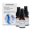 Avenova Eyelid a Eyelash Cleanser Spray 3 Pack - Gentle Everyday Hychlorous Acid Lid and Lash Cleansing Spray for Cleader and Health Eyes, 60ml (2.04oz)