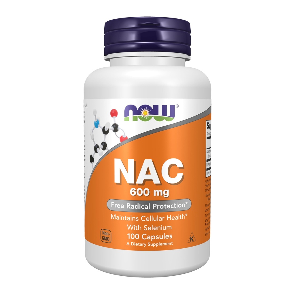Foods NAC 600 mg - 100 Vcaps 2 Pack