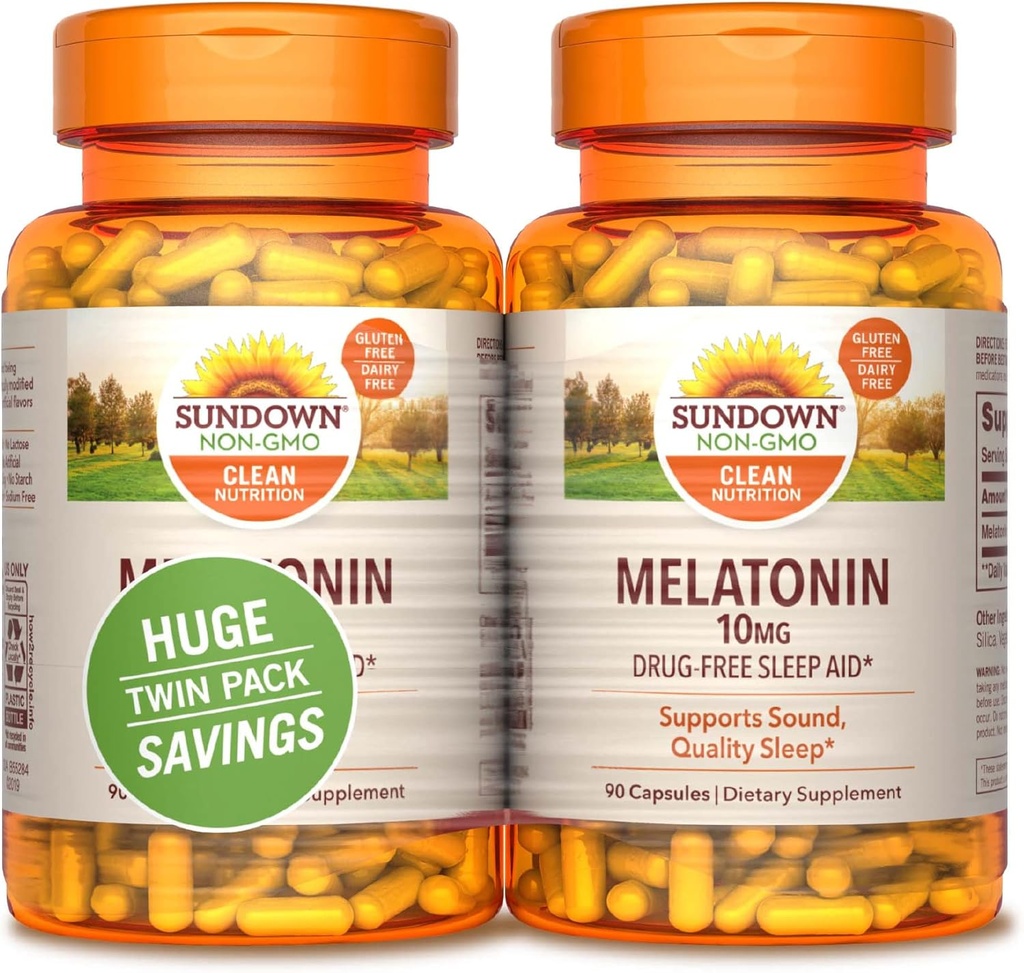 Sundown Melatonin, 90 Počet (balení po 2)